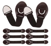 OSOLADY 12 Pezzi Serratura di Sicurezza per Cinghia in Abs, Blocca Cassetto e Armadietto, Protegge Contenuti e Previene Accesso, per Casa e Cucina