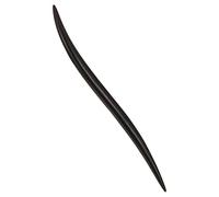 OSOLADY 1pezzi Bacchetta Per Di Ebano Accessorio Elegante Per Donne Design Semplice e Chic Per Occasioni Speciali Completa Tuo Look Con Stile Classico e Raffinato