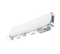 OSOLADY 1pezzi Hub USB Alimentazione Type Adattatore Multifunzione per Computer Trasferimento Ad per e