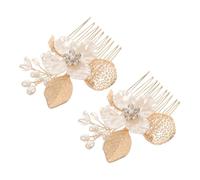 OSOLADY 2 Pcs Per Sposa Pettine Ornamento Bellissimo Pettina
