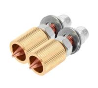 OSOLADY 2 Pezzi Dent Puller Chuck in Rame e Lega Strumento Riparazione Lamiera Auto per e Fai da Te Testa Morsetto per Riparazione Ammaccature Veicolari