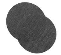 OSOLADY 2 Pezzi Pannello Diffusore Luce Rotondo Nero, Schermature per Faretti da Incasso, Casa, Ufficio e Lettura