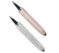 OSOLADY 2 Pezzi Penna Eyeliner con Glitter e per Make Up Applicazione Facile per Occhi per Donne Viaggio
