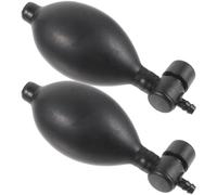 OSOLADY 2 Pezzi Pompa Gonfiaggio in Lattice per Sfigmomanometro Manuale, Palla di Pressione Reattiva per Trazione Cervicale, Cuscino Gonfiabile e Pulizia Nasale, Accessorio Medico