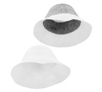OSOLADY 2 Pezzi Sauna Hats in Felt Heat Insulating Russian Bath Caps For Men And Women Moisture Absorbing Headwear For Spa And Steam Use