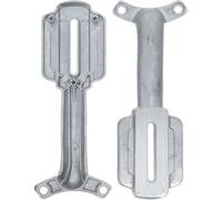 OSOLADY 2 pezzi Staffa di supporto per braccio della pala del ventilatore a soffitto - Fissaggio sicuro della pala in lega di alluminio per ventilatori a soffitto rustici, parti di riparazione per