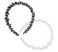 OSOLADY 2 Pz Fascia Per Ondulata Intrecciata Fascia Elastica Fasce Per Da Festa Fascia Per Treccia Di Fascia Per Pettine Per Fermaglio Per Plastica