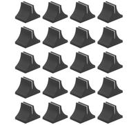 OSOLADY 20 pezzi Tappi per Manopole Mixer Fader in Plastica per Potenziometri Scorrimento Dritto Cappucci Ricambio per Console Audio e Pannelli Sound Card Design Minimalista per