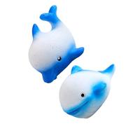 OSOLADY 2pezzi Decorazioni per Acquario Resina con Figure di Balena e Delfino Accessori per Paesaggi Marini Sicuri e Facili da Pulire Aggiungi Un Tocco di Divertimento al Tuo Spazio
