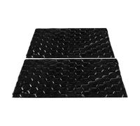 OSOLADY 2pezzi Pannello Isolante Insonorizzante per Auto in Gomma Butilica e Alluminio, Resistente a Alte Temperature, Riduzione Vibrazioni e Rumore, Pellicola Isolante Nero Opaco