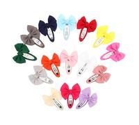 OSOLADY 30 Pezzi Fiocchi per Chioma Bambina Colorati Leggero e Antiscivolo, Accessori Carini per Chioma Bambine per Uso Quotidiano e Feste