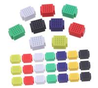 OSOLADY 35 Pezzi Mini Breadboard Circuit Boards No Soldering Required Compact For Electronic Projects Coding And DIY Experimentation