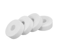 OSOLADY 4 Nastro Adesivo per Extension Bianco Protezione Isolante per Inferiori Adesivo Traspirante e sulla Sicuro e Confortevole