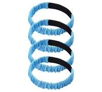 OSOLADY 4 Pezzi Fasce Elastiche e Facili da Pulire per Corsa a Tre Gambe Oxford e Corda Elastico, Antiscivolo per Giochi di Team-building All'aperto