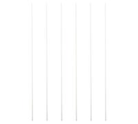 OSOLADY 6 Pezzi di Bacchette refrattarie: Bastoncini per Appendere Oggetti in Ceramica - Strumenti per Gioielli in Ceramica da 3 mm di Diametro per Ornamenti in Argilla da Forno - Aste di Supporto