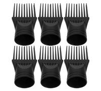 OSOLADY 6pezzi Accessori Per Asciugacapelli Con Pettine Plastica Di Ugelli Per Styling e Modellatura Per Uso Domestico e Professionale