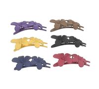 OSOLADY 6pezzi Fermagli Per Capelli Grandi Decorativi Materiali Morbidi Confortevoli Colori Classici Adatti Per Carnevale Feste Tema Struttura Semplice Facile Da Indossare