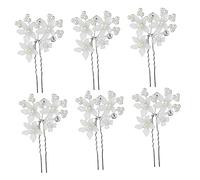 OSOLADY 6Pezzi U per Sposa e Speciali Accessori Eleganti per Donne e Ragazze Design e Chic Facili