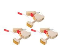 OSOLADY Accessori in Legno per Martello da Pianoforte Verticale 3 Pezzi, Ricambio per Calcio Martello Pianoforte, Parti per Riparazione Tastiere, Compatibili Modelli Multipli, per