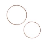 OSOLADY Anello di Supporto per Microonde 2 Pezzi Ruote 1,4 Cm, Supporto Girevole in Plastica Resistente, Ricambio per Piatto Rotante, Accessorio per Riscaldamento Uniforme Colore Casuale