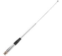 OSOLADY Antenna a Frusta Cb Retrattile 27 Mhz Connettore Bnc, Antenna Sostitutiva per Radio Cb Portatili, Resistente e Pieghevole per Uso Radioamatoriale e Comunicazioni Portatili