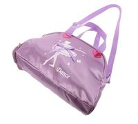 OSOLADY Borsa per Danza Classica Glitter Borsa da Viaggio per Ragazze Manico e Cerniera per Balletto Latino e Altre Forme di Danza Tracolla Ergonomica e Grande Capacità per Abiti Scarpe