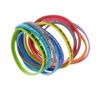 OSOLADY Braccialetto Tabelline in Silicone, Set da 12 Pezzi, Elastico e Confortevole per Aiutare i Ragazzo Ragazza a Ricordare le Tabelline, per Feste di Compleanno