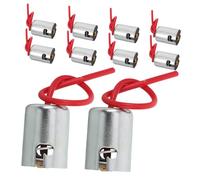OSOLADY brake light pigtail socket auto dash light socket BA15S adattatore con connettore a filo per quadro strumenti e sostituzione luce veicolo 10 pezzi