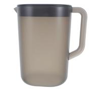 OSOLADY Brocca d'acqua in plastica con coperchio filtrante e scala graduata - Grande caraffa con manico per bevande calde/fredde, caffè freddo, succhi di frutta, limonata e cocktail per feste