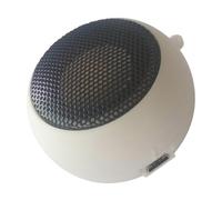 OSOLADY Cassa Amplificata Portatile Ricaricabile USB con Ingresso Aux 3,5mm, Versione 2.1, Materiale ABS e Ferro, Colore Bianco, Potenza 0,5w per Laptop e Smartphone