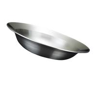 OSOLADY Ciotola in Acciaio Inossidabile per Insalata e Noodles, Piatto da Cucina, Durevole e Resistente, Lavabile in Lavastoviglie, per Servire in Cucina