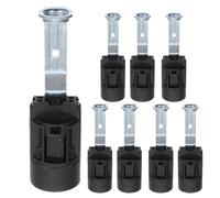 OSOLADY Confezione da 8 portalampade E14 di ricambio per lampadario: portalampada a candelabro per base a candela, portalampada a vite per lampada da soffitto, lampada a sospensione, illuminazione a
