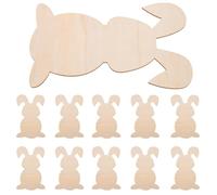 OSOLADY Coniglietti di Design Semplice e Pratico 10 in Plastico per Decorazioni per Decorare la Casa degli Amici a