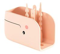 OSOLADY Copertura di Silicone per Rubinetto a Forma di Balena Beige, Protezione Sicura per Bambini, Facile da Rimuovere per Bagni Familiari