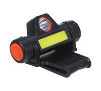 OSOLADY Faro per casco: Faro per casco da saldatura con supporto a clip - Lampada frontale ricaricabile con supporto girevole per saldatura professionale e uso industriale