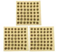 OSOLADY Kit di 3 pezzi di per modellismo - Ciuffi statici e cespugliosi di pianure per diorami fai-da-te di modellismo ferroviario, giochi di guerra, terreno di gioco, plastico ferroviario e