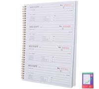 OSOLADY Libro delle Ricevute di Pagamento in Duplice Copia, Libretto Piccolo Portatile per Piccole Imprese Moduli per Gestione Finanziaria e Registrazione Pagamenti per Uso Ufficio