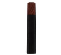 OSOLADY Manico in legno per coltello da cucina piccolo - Manico di ricambio per coltello giapponese - Impugnatura ottagonale in legno d'ebano per chef, per la sostituzione e il restauro dei