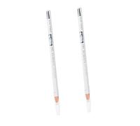 OSOLADY Matita Sopracciglia Bianca 2 Pezzi, Eyeliner Illuminante e Matita Occhi, Trucco Resistente al Sudore per Uso Professionale e Viaggi