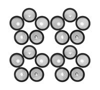 OSOLADY Occhio Luminoso per Statuetta Rana da Giardino Solare 50 Pezzi | Plastica, Forma Animale, Illuminazione Notturna Automatica, Uso Esterno per Patio e Giardino