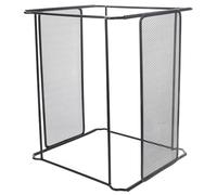 OSOLADY Organizer da Scrivania in Ferro Nero A4 3 Strati, Portadocumenti e Contenitore di File per Ufficio, Scuola e Casa, Organizer Multifunzionale per Cartelle Sospese e Organizzazione