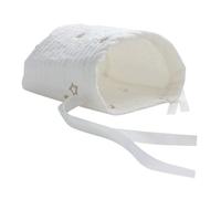 OSOLADY Organizer per Culla in Cotone 100%, Borsa Porta Pannolini Sospesa Tasche Multiple, Organizer per Ragazzo Ragazza la Cameretta e Accessori Bebè Facile da Installare