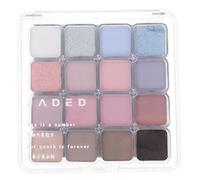 OSOLADY Palette Ombretti e Blush 16 Colori Ombretto Opaco e Glitterato Kit Freschi e Giovanili Facile Applicazione