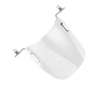 OSOLADY Parabrezza Moto Trasparente 2,5 Mm Staffa Supporto, Deflettore Antivento Per Bici Elettriche, Veicoli a Tre Ruote e Scooter, Protezione Da Pioggia e Vento Per Viaggi Sicuri