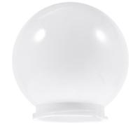 OSOLADY Paralume Rotondo in Acrilico Bianco per Lampada da Terra, Diametro 95 MM, Copertura per Esterni come Giardino e Balcone