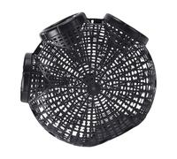 OSOLADY per Anguille Facile da Usare in Plastica Nera Riutilizzabile per Pesca di Crostacei e la Pesca
