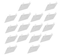 OSOLADY Porta Cartellini Prezzi Pvc 40 Pezzi Design Semplice e Aspetto Chiaro, Facile da Rimuovere per Esposizione di Prodotti e Pubblicità Testuale