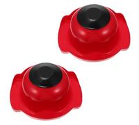 OSOLADY Protezione Dita Mandolina 2 Pezzi Accessorio Sicurezza Cucina per Taglio Preciso Verdure Formaggi e Carni 4.5X4.3X2 Pollici Colore Casuale