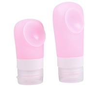 OSOLADY Set 2 Bottiglie Di Emulsione in Silicone 38ml e 60ml, Contenitori Per Loções e Flaconi Per Cosmetici Design Anti-perdita, Portatili e Leggeri Per Viaggi e Uso Quotidiano