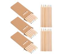 OSOLADY Set 5 Scatole Matite Colorate Mini 35 Pollici in Legno Matite Colorate Vivaci e Resistenti All’Acqua per Schizzi e Disegni Dettagliati Kit Portatile per Artisti e Scuola